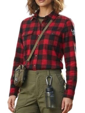 STORMTECH Lake Louise Buffalo Plaid Flannel Shirt XS Gorpcore